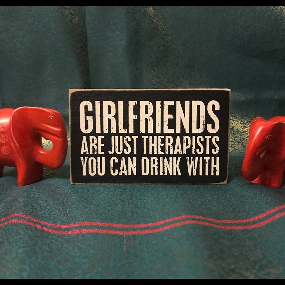 2/$20 Wooden decorative sign